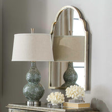 Load image into Gallery viewer, Brayden Petite Arch Gold Mirror
