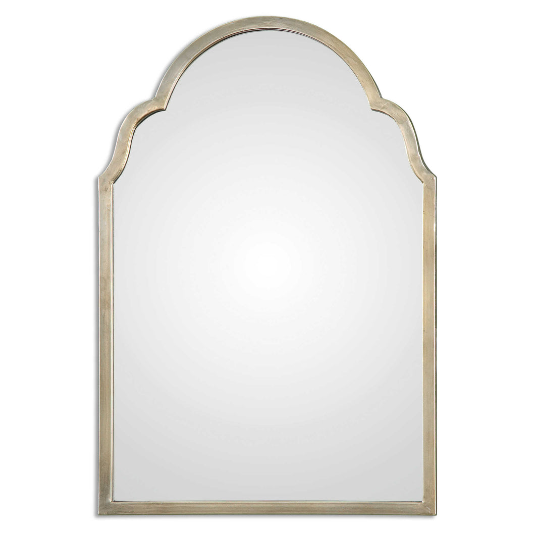 Brayden Petite Arch Gold Mirror