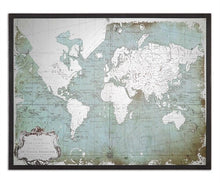 Load image into Gallery viewer, Mirrored World Map

