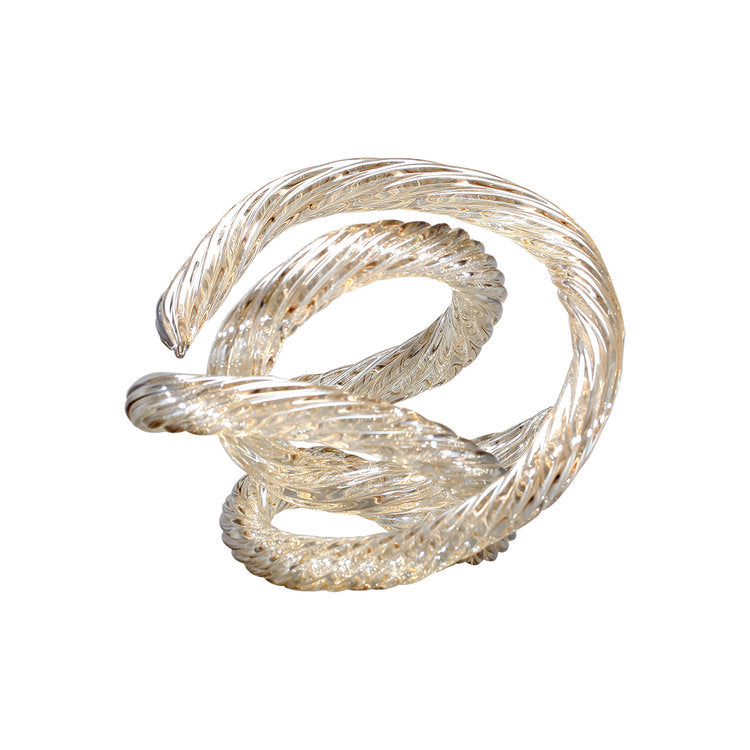 Translucent Gold Infinity Knot Table Top Décor
