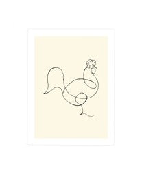 Le coq, 1918
