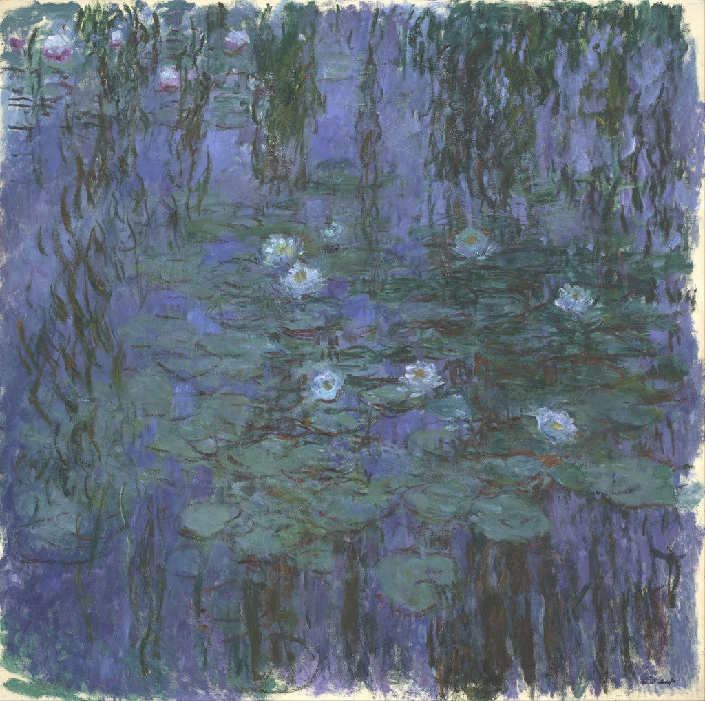 Blue Water Lilies. 1916-1919